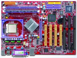 Pentium 4-Based Motherboard supports 3 ISA slots.