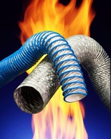 High-Temperature Hose is flexible and compressible.