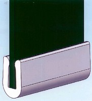 Rubber Edge Grommet accommodates range of panel thicknesses.