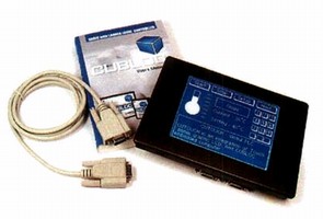 Touch Panel Controller provides quick-start programming.