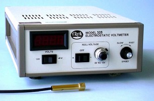 Electrostatic Voltmeter features millivolt resolution.