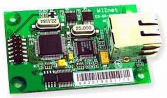 Serial-to-Ethernet Module offers instant Internet interface.