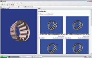 CAD File Finder uses shape-based search technology.