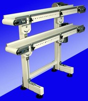 Low-Profile Conveyor Stand has 2-minute belt change design.