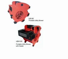 Utility Blowers feature adjustable airflow direction.