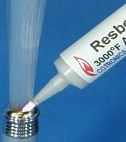 Alumina Adhesive can be used in applications up to 3,000-