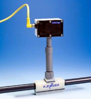 In-Line Sensor monitors pH of liquid chemicals.