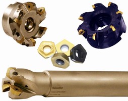Milling Tools are suited for high-feed applications.