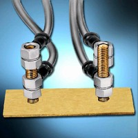 Self-Clinching Studs provide high-strength attachment.