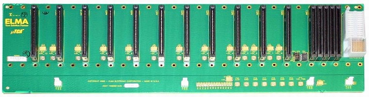 MicroTCA Backplane has 14-slot design.