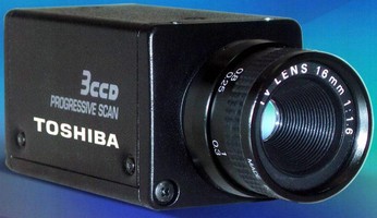 Mega Pixel Camera uses 3 CCD color technology.