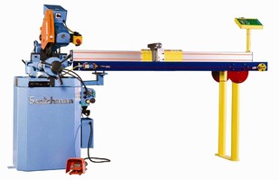 Measuring System mounts to metal or wood working machinery.