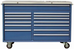 Rolling Cabinet provides portable tool storage solution.