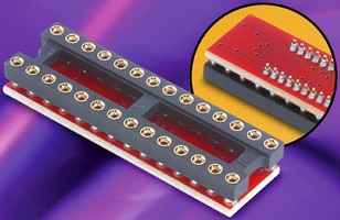 DIP to SOIC Adapter features RoHS-compliant construction.