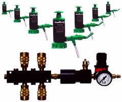 Multi-Pump Dispensing System handles any chemical or liquid.