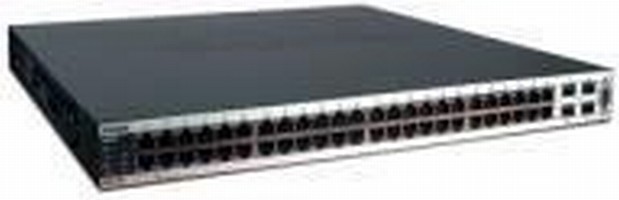 Ethernet Switch features 10 Gigabit uplinks.