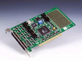 PCI Card provides 64 channels of digital I/O.