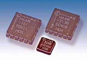 Sensor/Accelerometer offers output sensitivity of 400 mV/G.