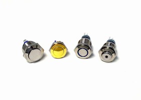 Pushbutton Switches provide security in harsh environments.