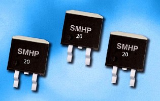 Surface Mount Resistors feature 20 W power rating.