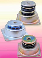 Vibration Isolators are designed for loads up to 37 lb.