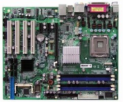 ATX Motherboard is powered by Intel Core 2 Duo processor.