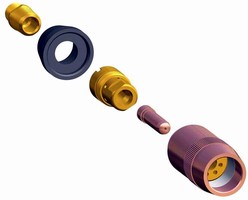 Conversion Adapters and Gas Diffusers for Bernard® Centerfire(TM) Consumables Reduce Costs