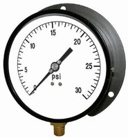 Pressure Gages monitor discharge pressure of tanker trucks.