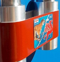 Belt conveys PVC cards in card handling devices.