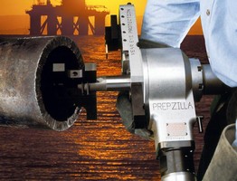 Pipe Milling End Prep Tool is used in subsea pipelines.