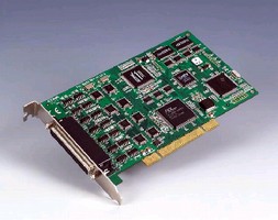 PCI Communication Card features onboard DSP processor.