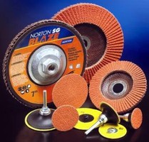 Abrasive Discs work with hard-to-grind materials.