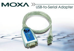 USB-to-Serial Adaptor suits mobile applications.
