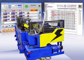 Software runs on all-electric tube bending machinery.
