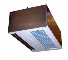 Berner's In-Ceiling Mount Air Curtain Now with Trim Kit