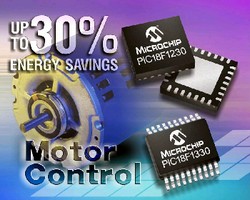 Microcontrollers provide intelligent motor control.