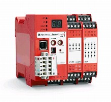 Safety Controller offers complex logic in compact footprint.