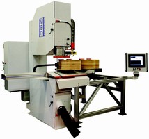 CNC Bandsawing System minimizes set-up process.