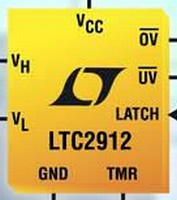 Under/Overvoltage Monitor suits tight-space applications.