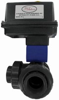 Automated Plastic Ball Valves come in 2- and 3-way models.