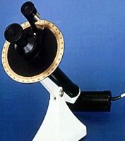 Manual Polarimeter is accurate to 0.1° of rotation.