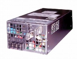 Switching Power Supplies provide 24, 28, or 48 V output.