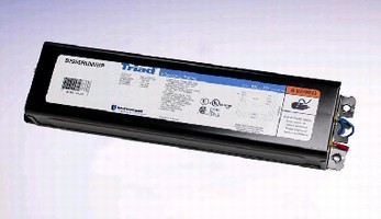 Electronic Ballast replaces magnetic T12 ballasts.