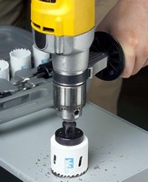 Hole Saws feature bi-metal design.