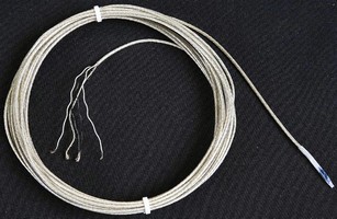 Flexible Thermistor withstands harsh environments.