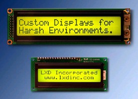 Liquid Crystal Modules suit extreme outdoor applications.