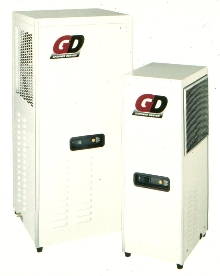 Refrigerated Air Dryer has small footprint.