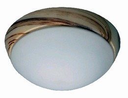 Ceiling Lights feature handcrafted art glass.