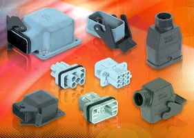 Heavy Duty Connectors target industrial machinery.