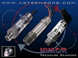 Pressure Sensors target HVAC/R applications.